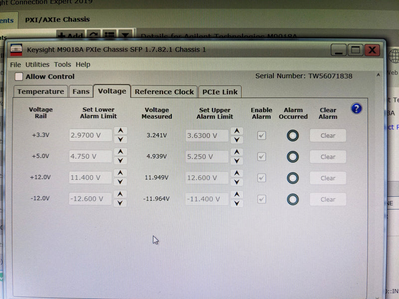 Keysight / Agilent M 9018 A Chassis
