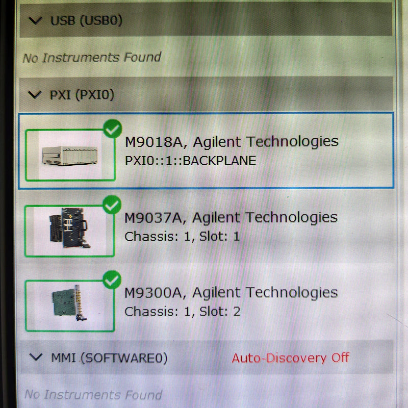 Keysight / Agilent M 9018 A Chassis