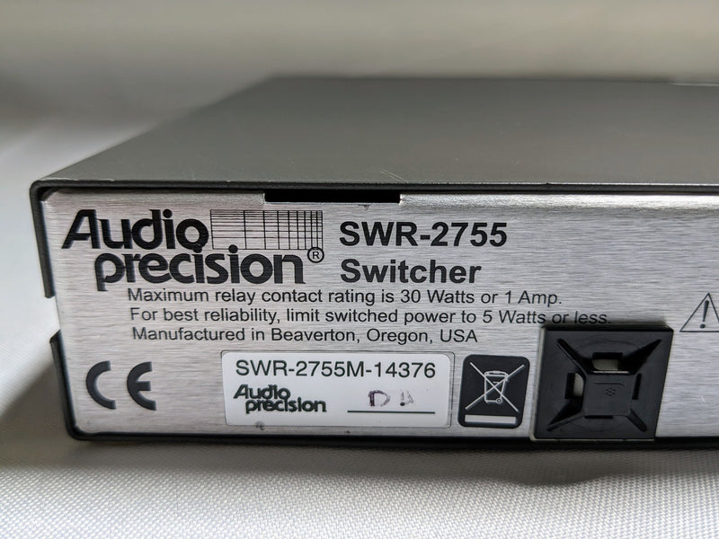 Audio Precision SWR 2755 M Audio Switch