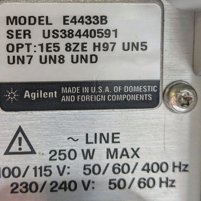 Agilent E 4433 B ESG D Series Signal Generator