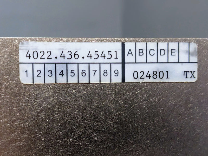ASML 4022.436.45451 Photolithography Module