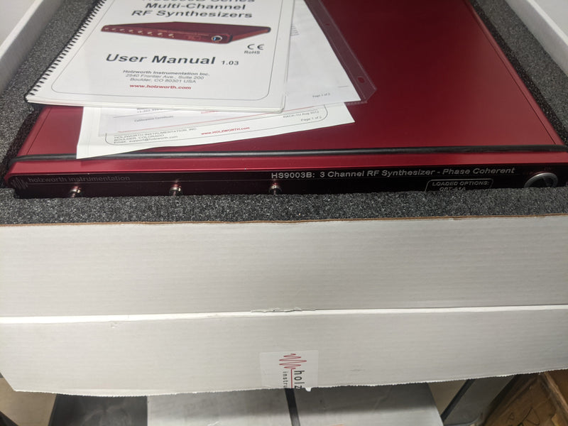 Maury Microwave / Holzworth HS 9003 B RF Synthesizer