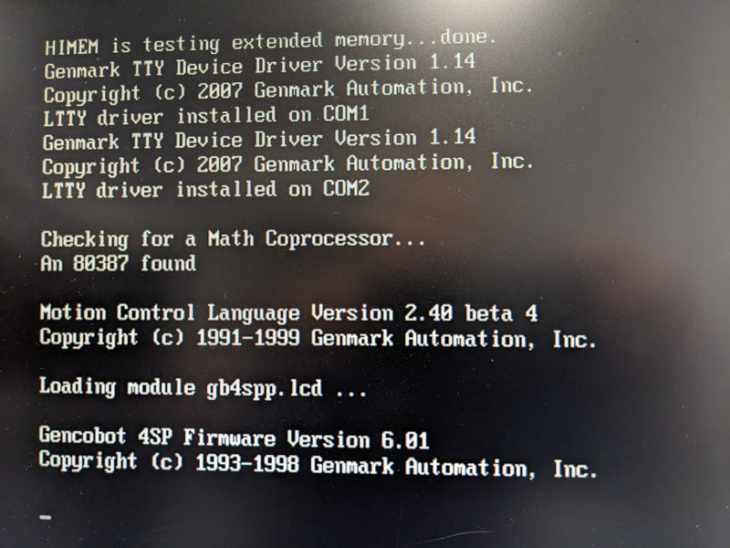 Genmark 4 S 01099404 Wafer Robot