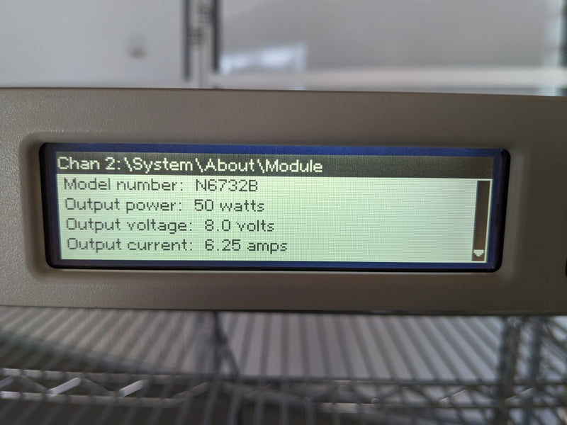 Agilent N 6702 A Low Profile MPS Mainframe