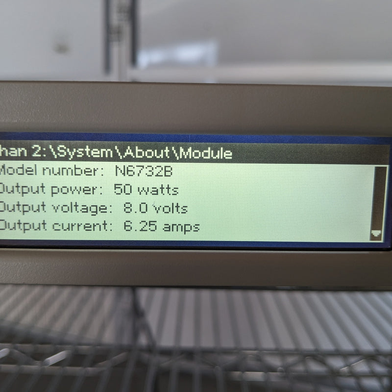 Agilent N 6702 A Low Profile MPS Mainframe