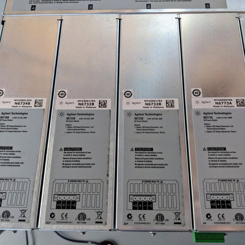 Agilent N 6702 A Low Profile MPS Mainframe