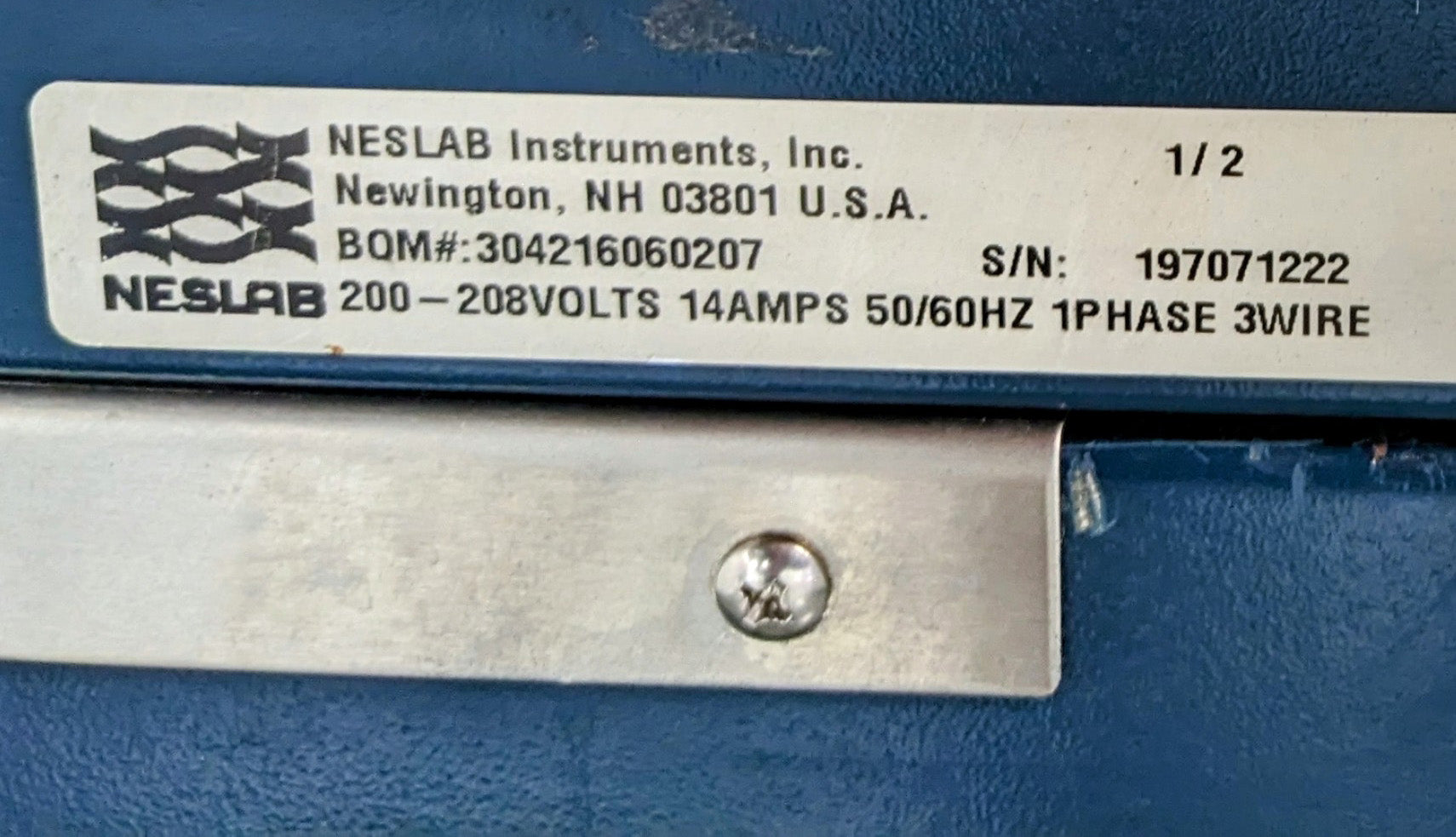 Neslab HX 150 Chiller – Bridge Tronic Global