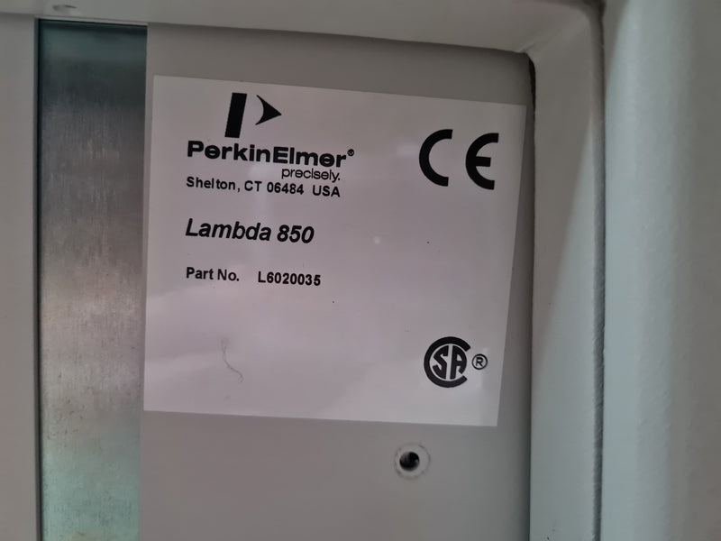 Perkin Elmer Lambda 850 UV-VIS Spectrometer
