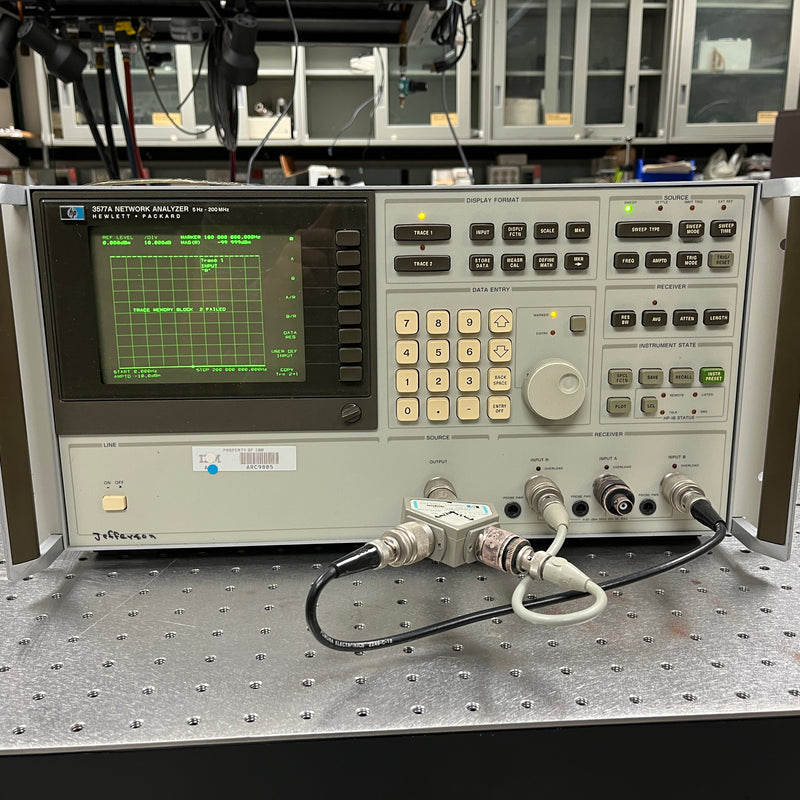 Agilent 3577 A Network Analyzer