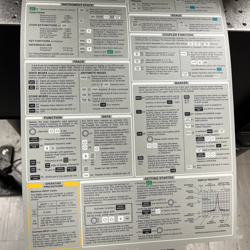 Agilent 8568 B Spectrum Analyzer
