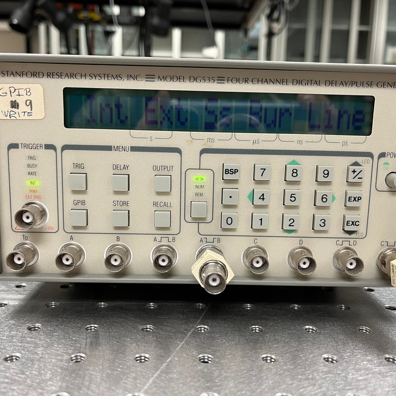 Stanford Research Systems (SRS) DG 535 Pulse Generator