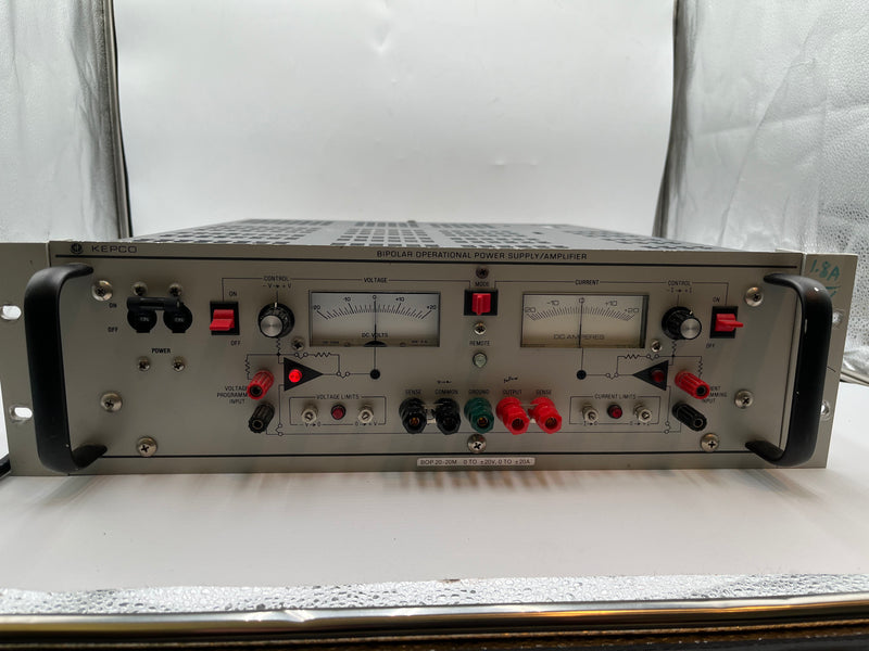 Kepco BOP 20 20 M Bipolar Operational Power Supply / Amplifier