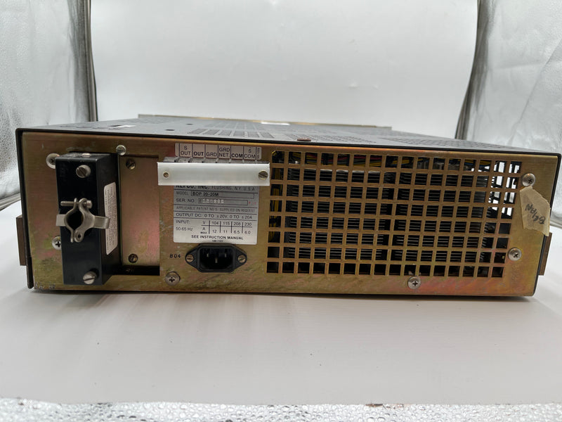 Kepco BOP 20 20 M Bipolar Operational Power Supply / Amplifier