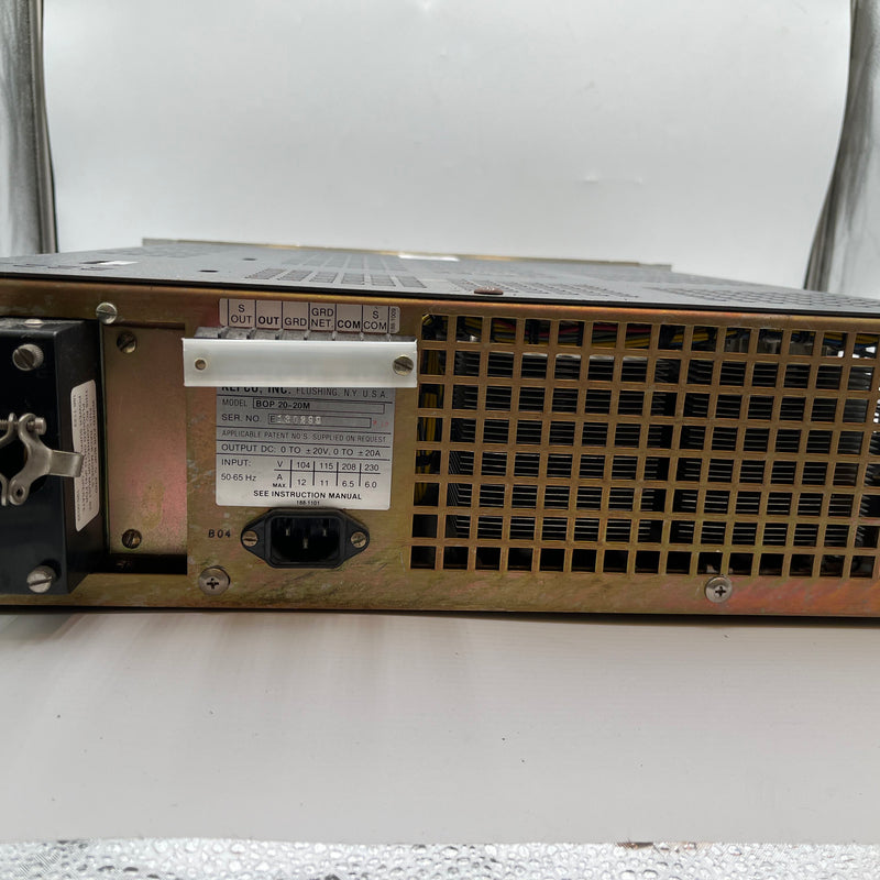 Kepco BOP 20 20 M Bipolar Operational Power Supply / Amplifier
