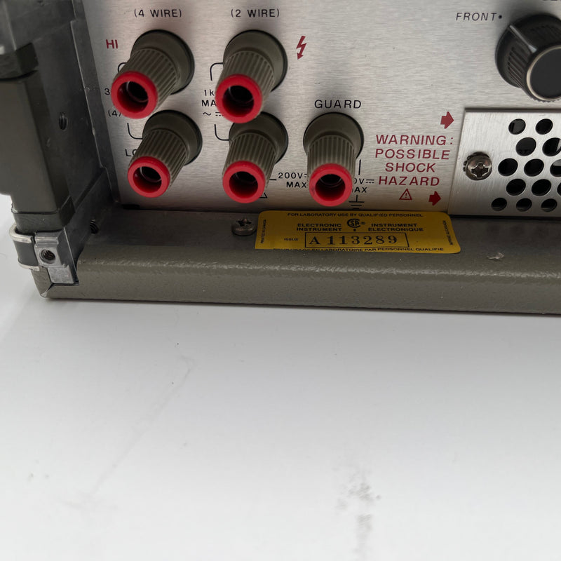 Agilent 3455 A Digital Voltmeter