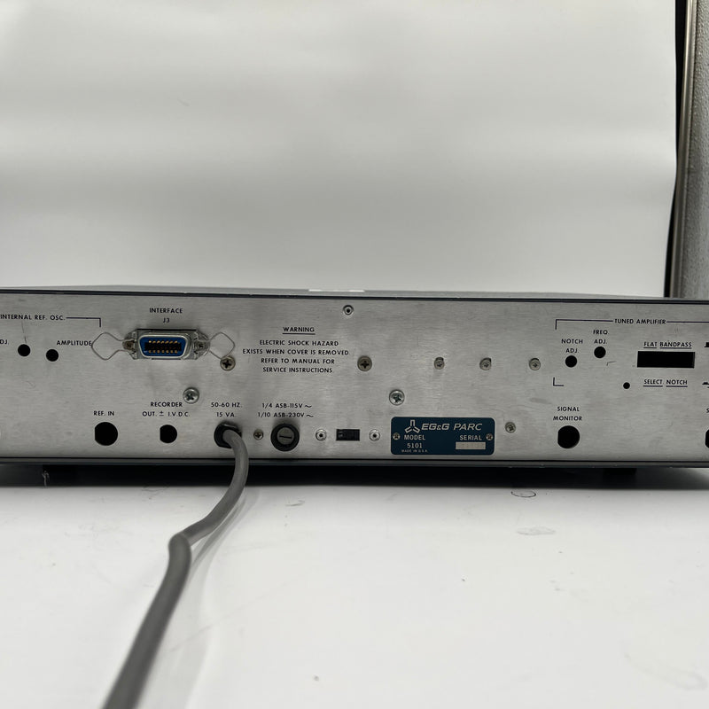 EG&G Princeton Applied Research 5101 Lock-In Amplifier