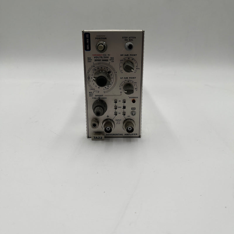 Tektronix 7 A 22 Module