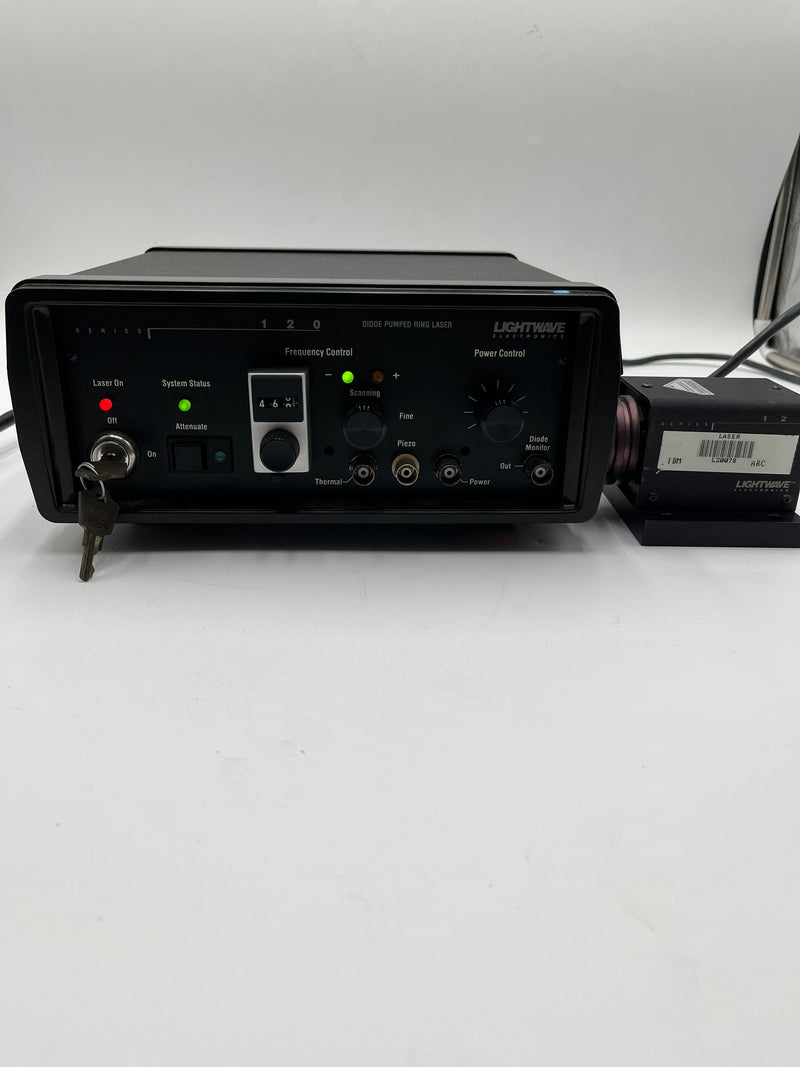 Lightwave Electronics 120 03 Diode Pumped Ring Laser