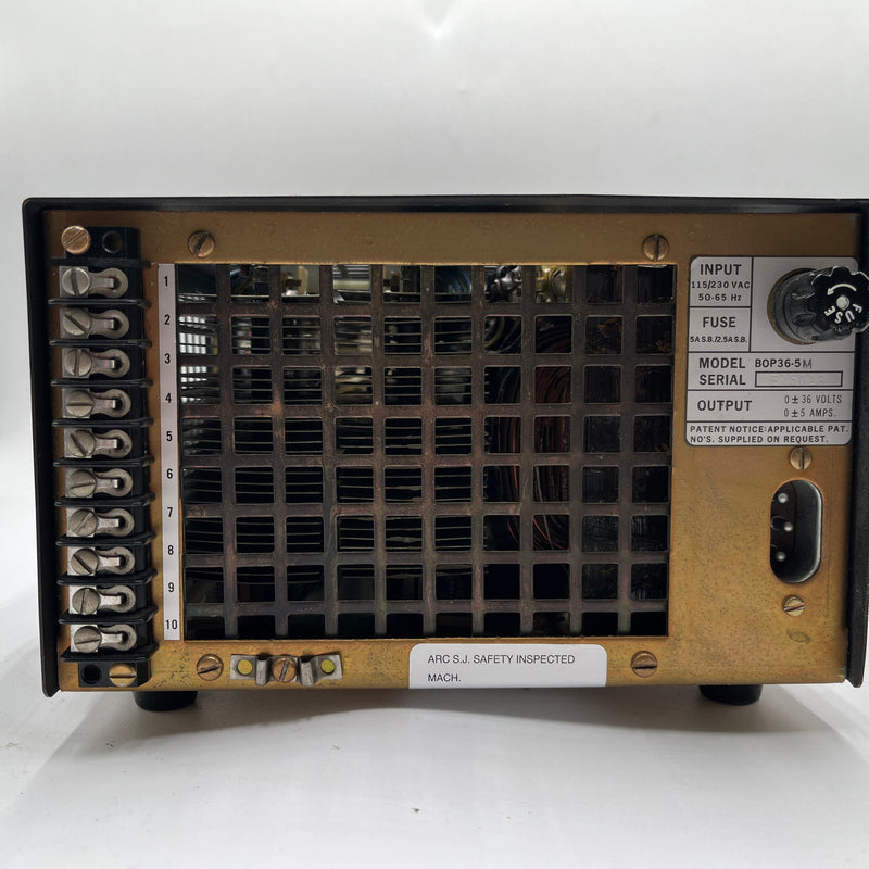 Kepco BOP 36 5 M Power Supply / Amplifier