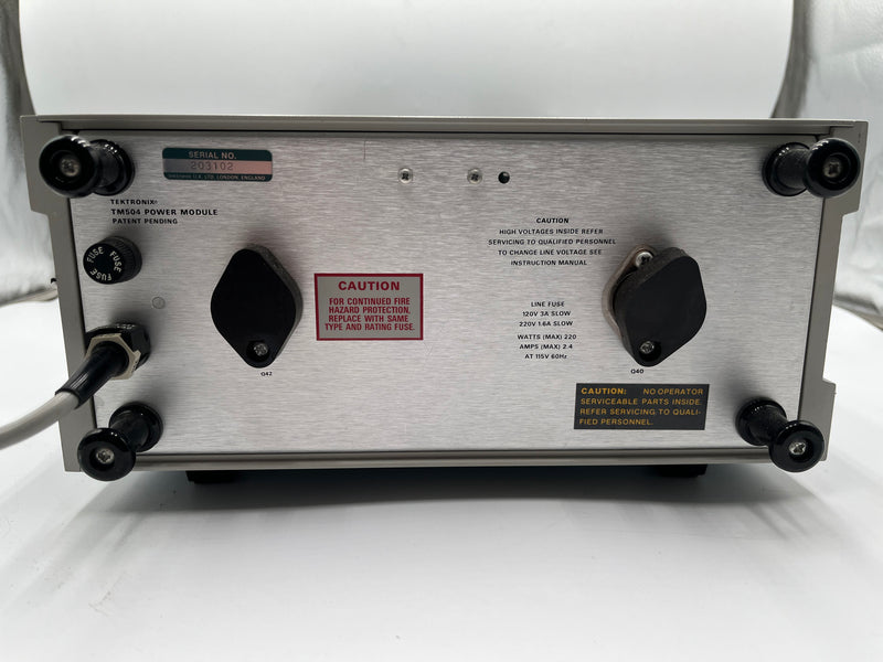 Tektronix TM 504 Power Module