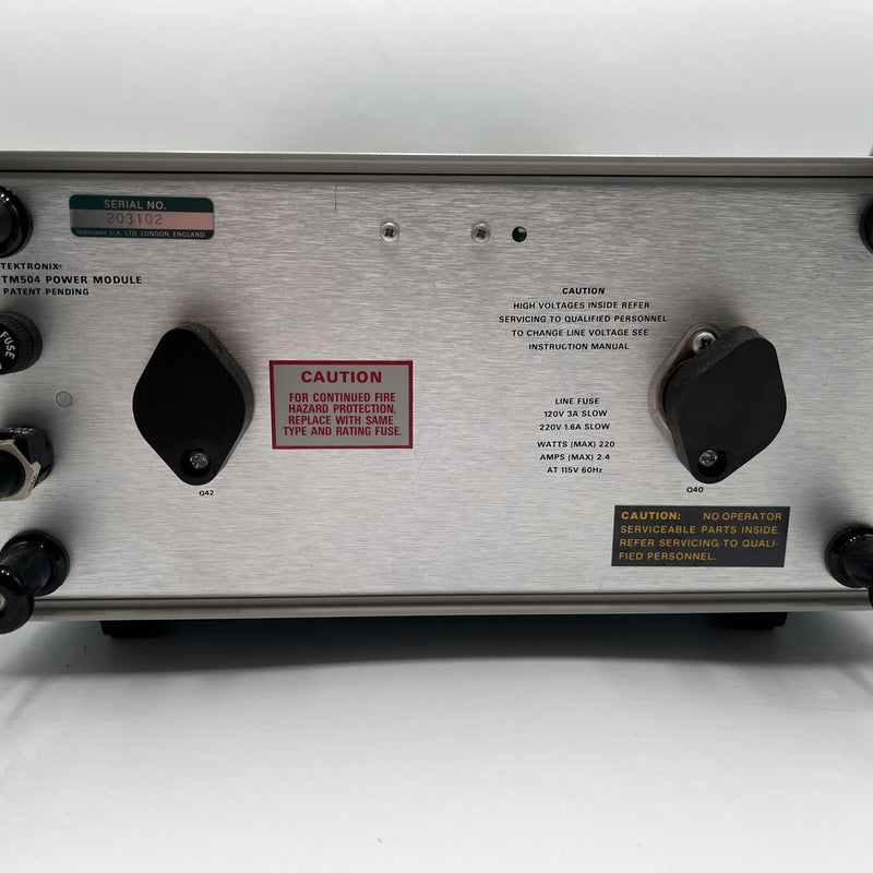 Tektronix TM 504 Power Module