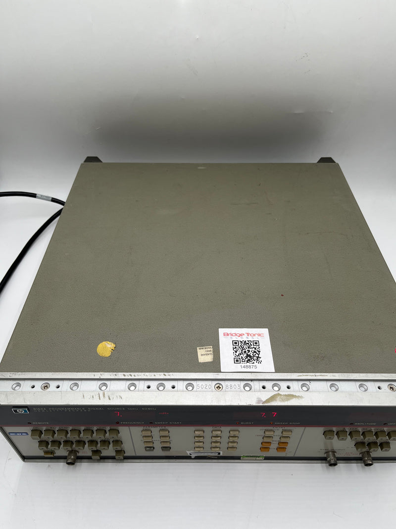Agilent 8165 A Programmable Signal Source