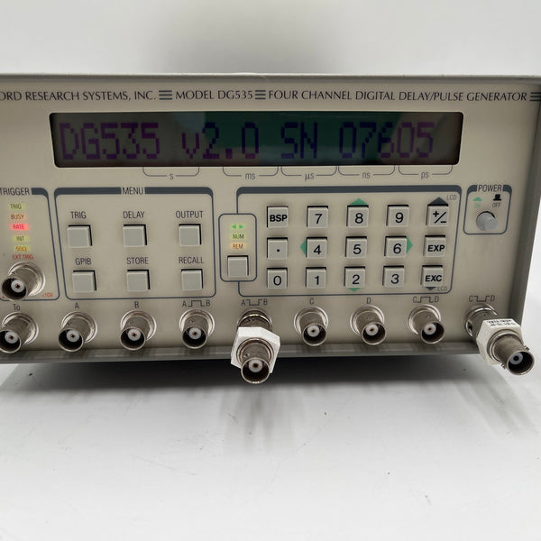 Stanford Research Systems (SRS) DG 535 Pulse Generator