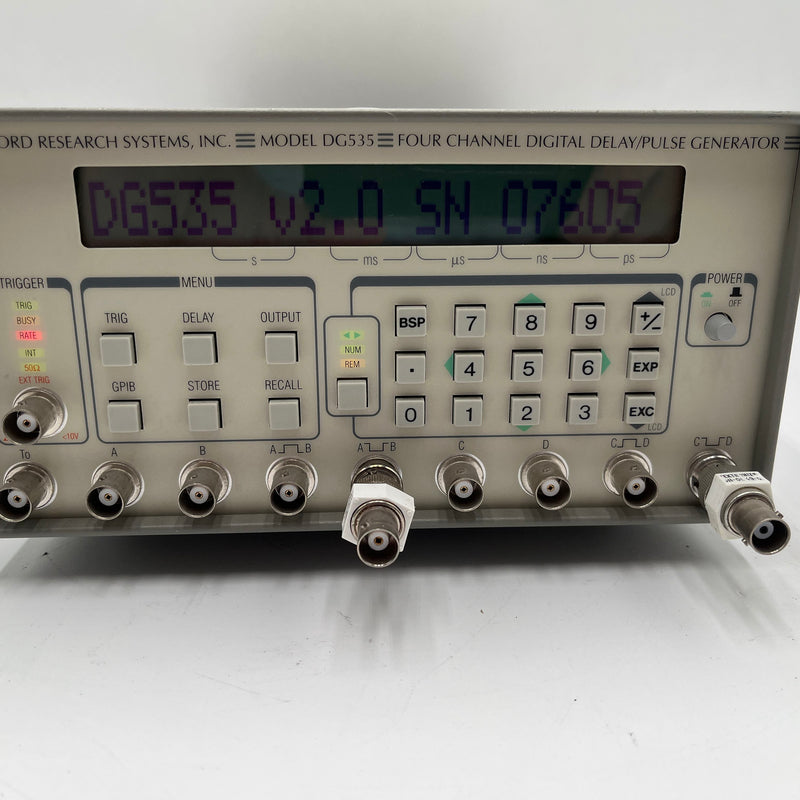 Stanford Research Systems (SRS) DG 535 Pulse Generator