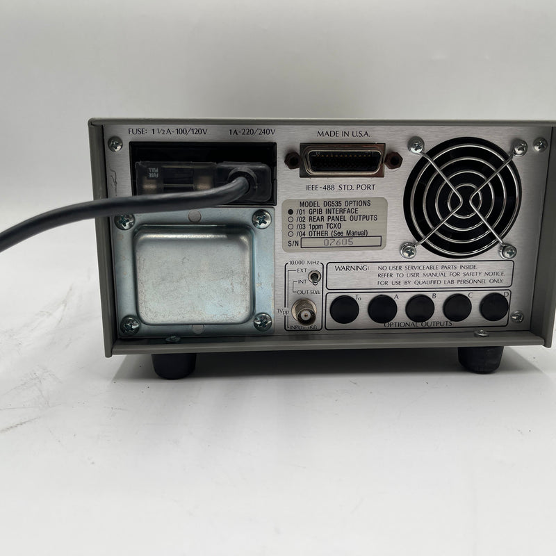 Stanford Research Systems (SRS) DG 535 Pulse Generator