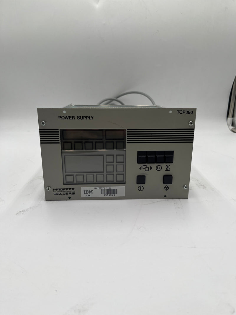 Balzers Pfeiffer TCP 380 Power Supply