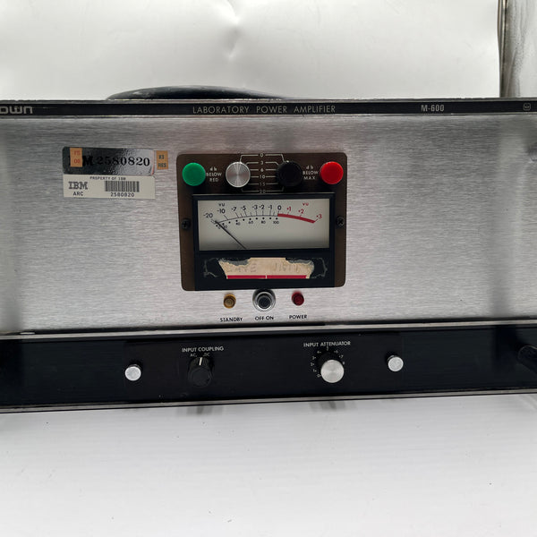 Crown M 600 Power Amplifier