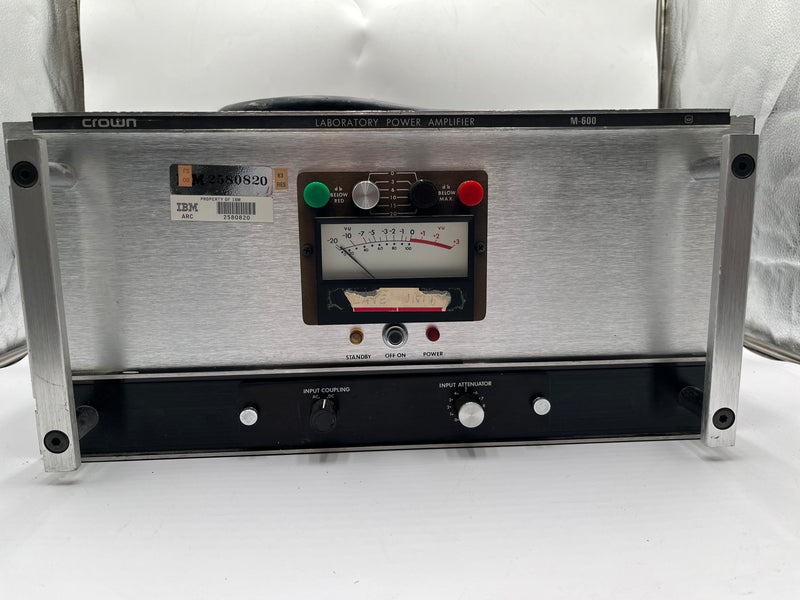 Crown M 600 Power Amplifier