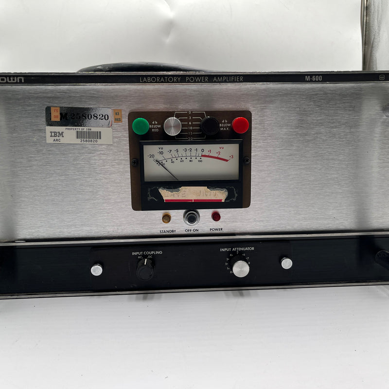 Crown M 600 Power Amplifier
