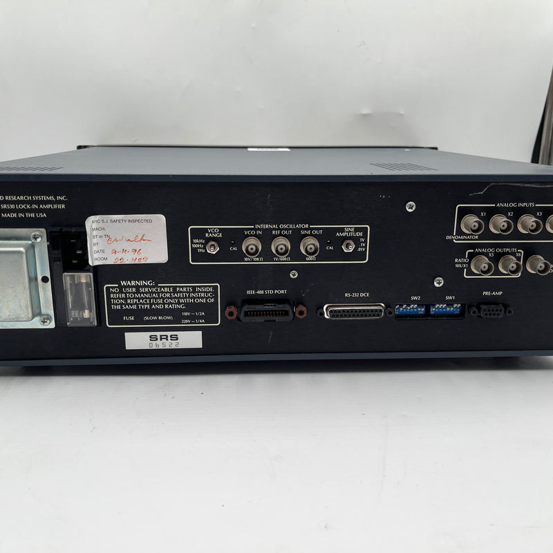 Stanford Research Systems (SRS) SR 530 Lock-In Amplifier