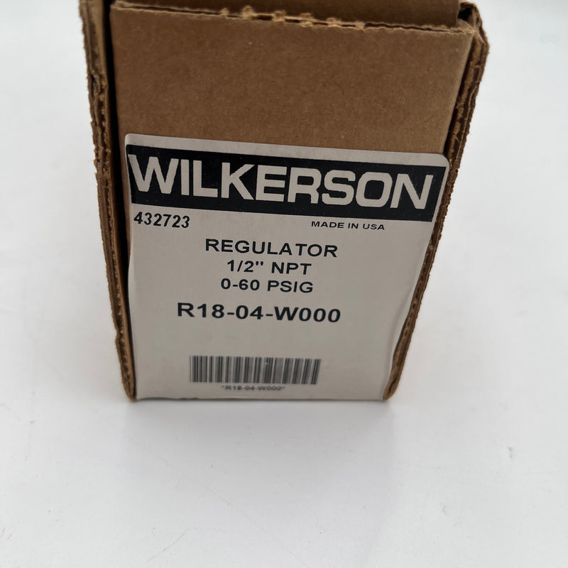 Wilkerson PN: R 18 04 W 000 Regulator