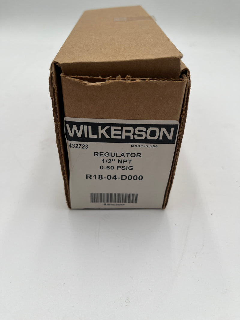 Wilkerson PN: R 18 04 D 000 Regulator