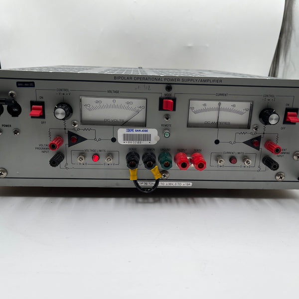 Kepco BOP 36 12 M Bipolar Operational Power Supply / Amplifier