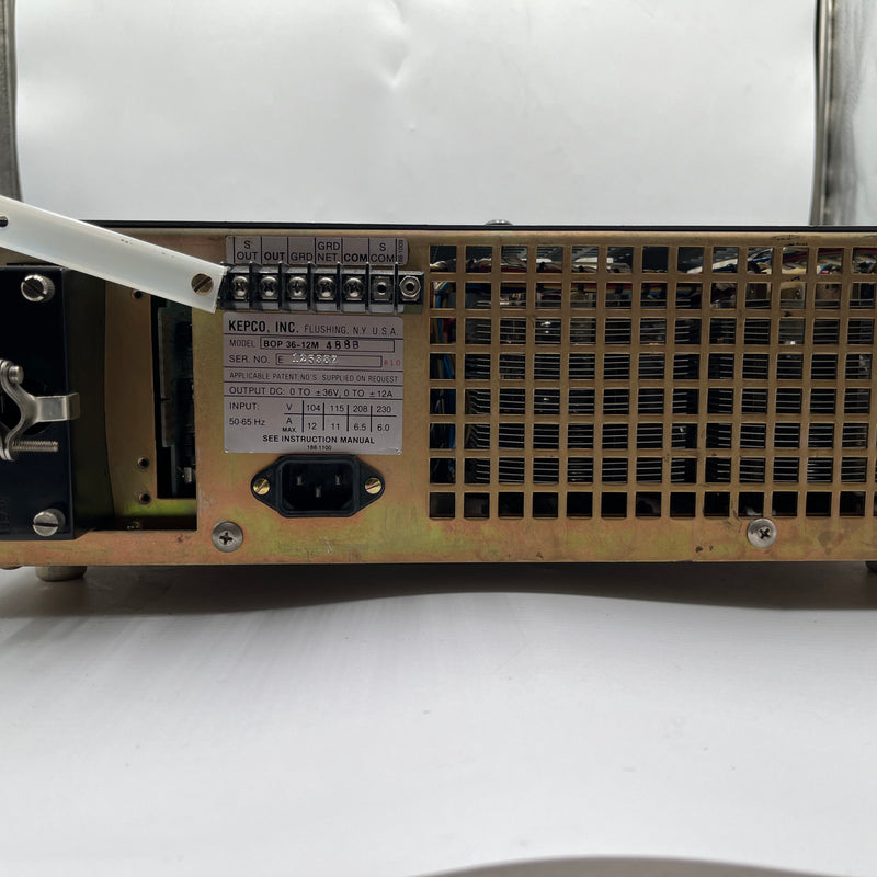 Kepco BOP 36 12 M Bipolar Operational Power Supply / Amplifier