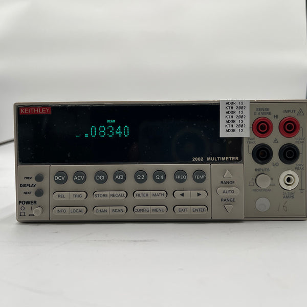 Keithley 2002 Multimeter