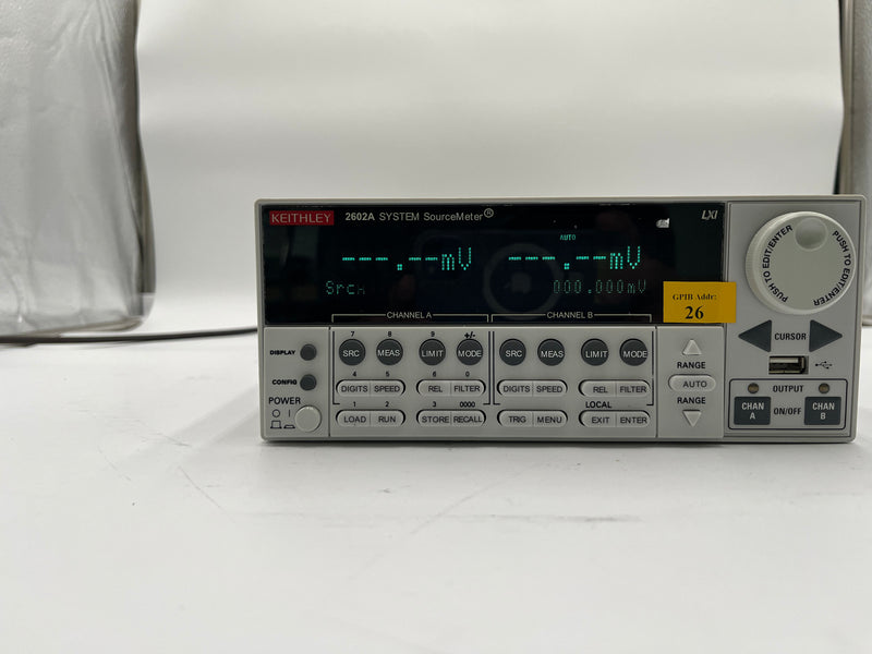 Keithley 2602 A Source Meter