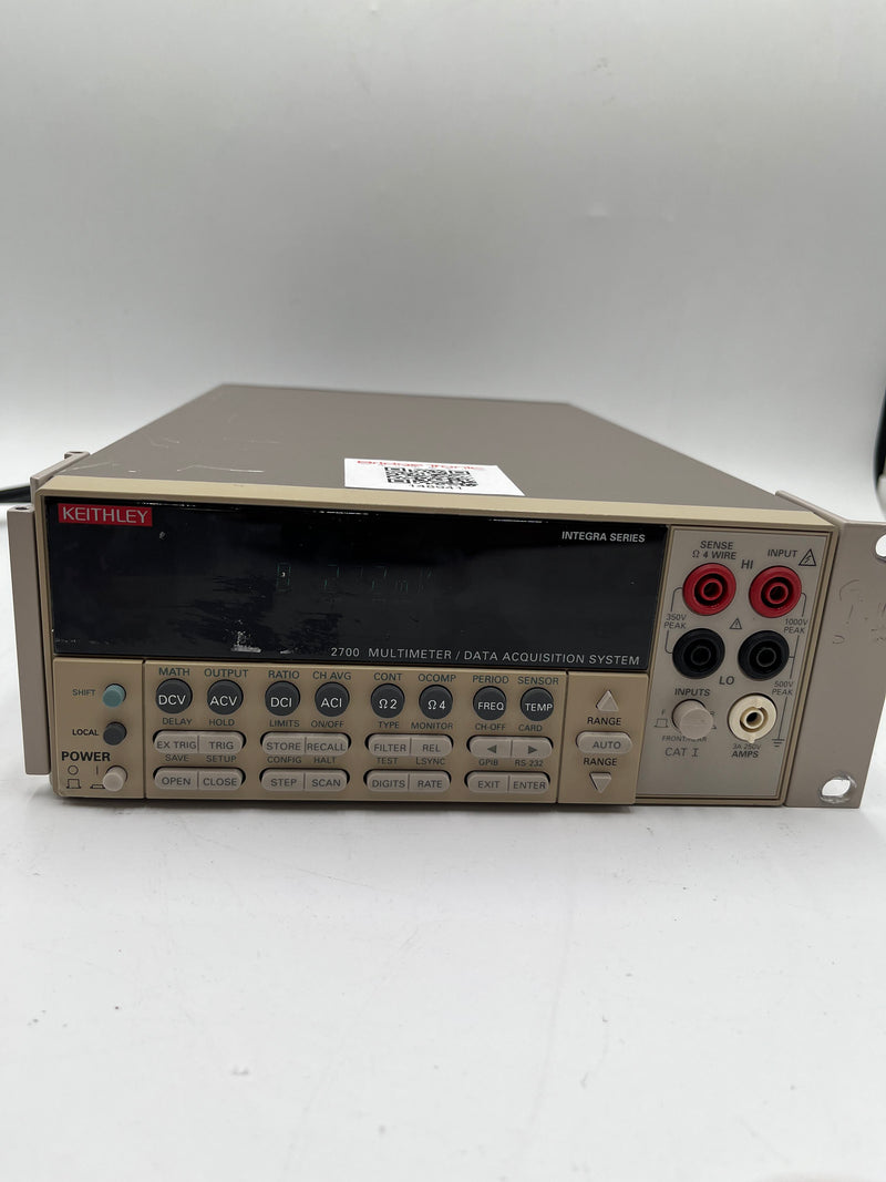 Keithley 2700 Integra Series Multimeter / Data Acquisition System