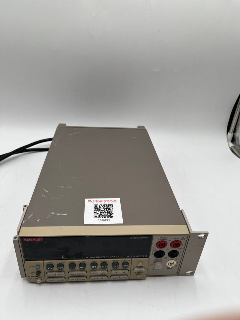 Keithley 2700 Integra Series Multimeter / Data Acquisition System