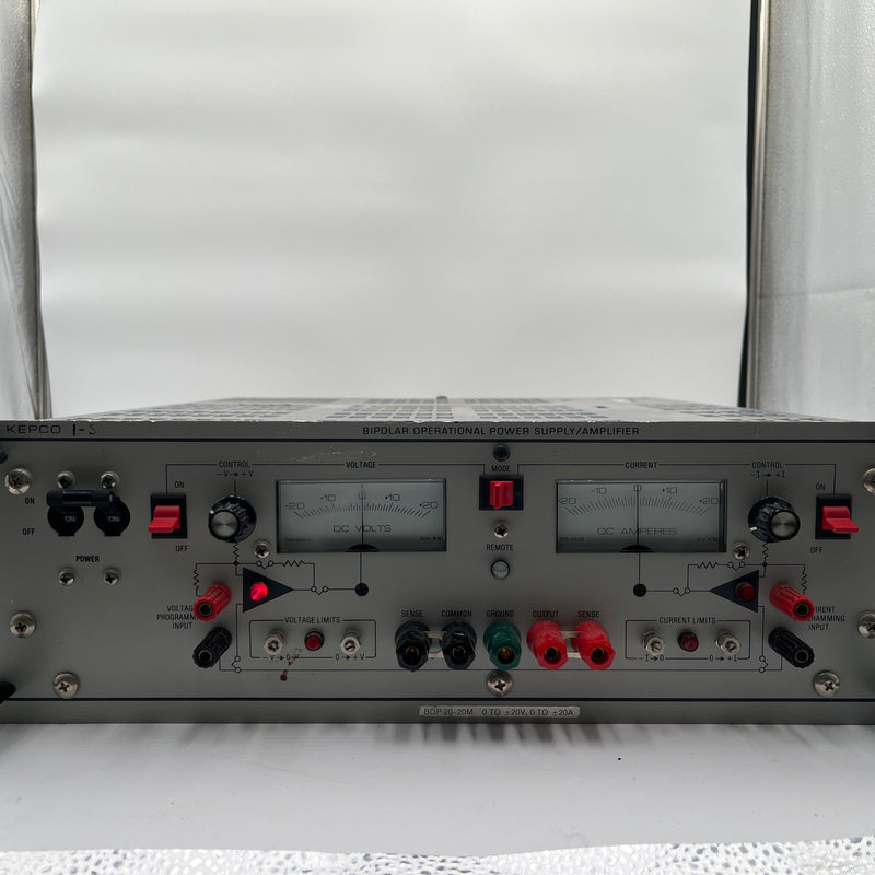 Kepco BOP 20 20 M Bipolar Operational Power Supply / Amplifier