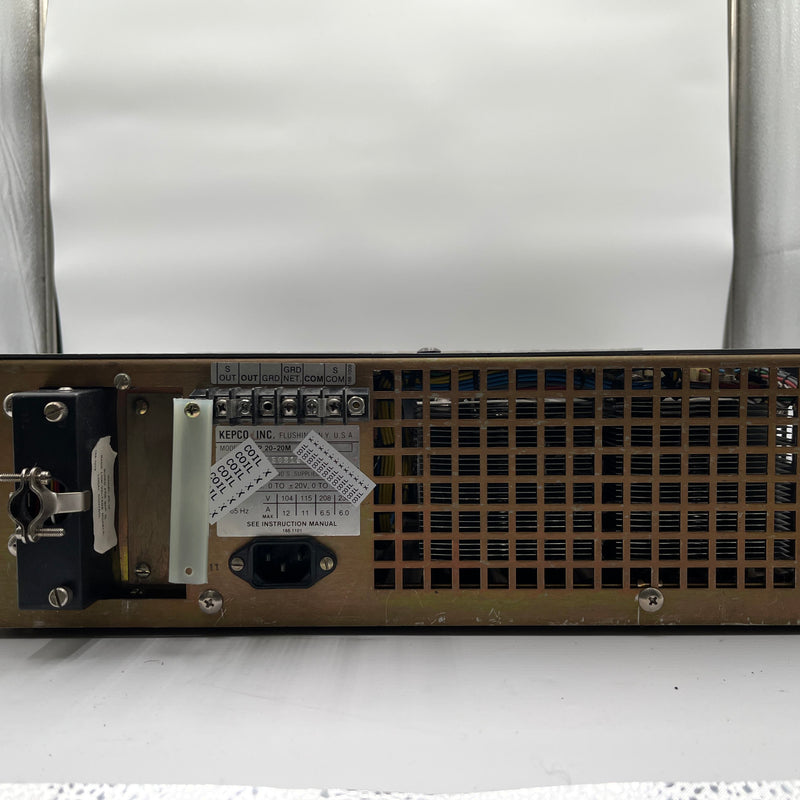 Kepco BOP 20 20 M Bipolar Operational Power Supply / Amplifier