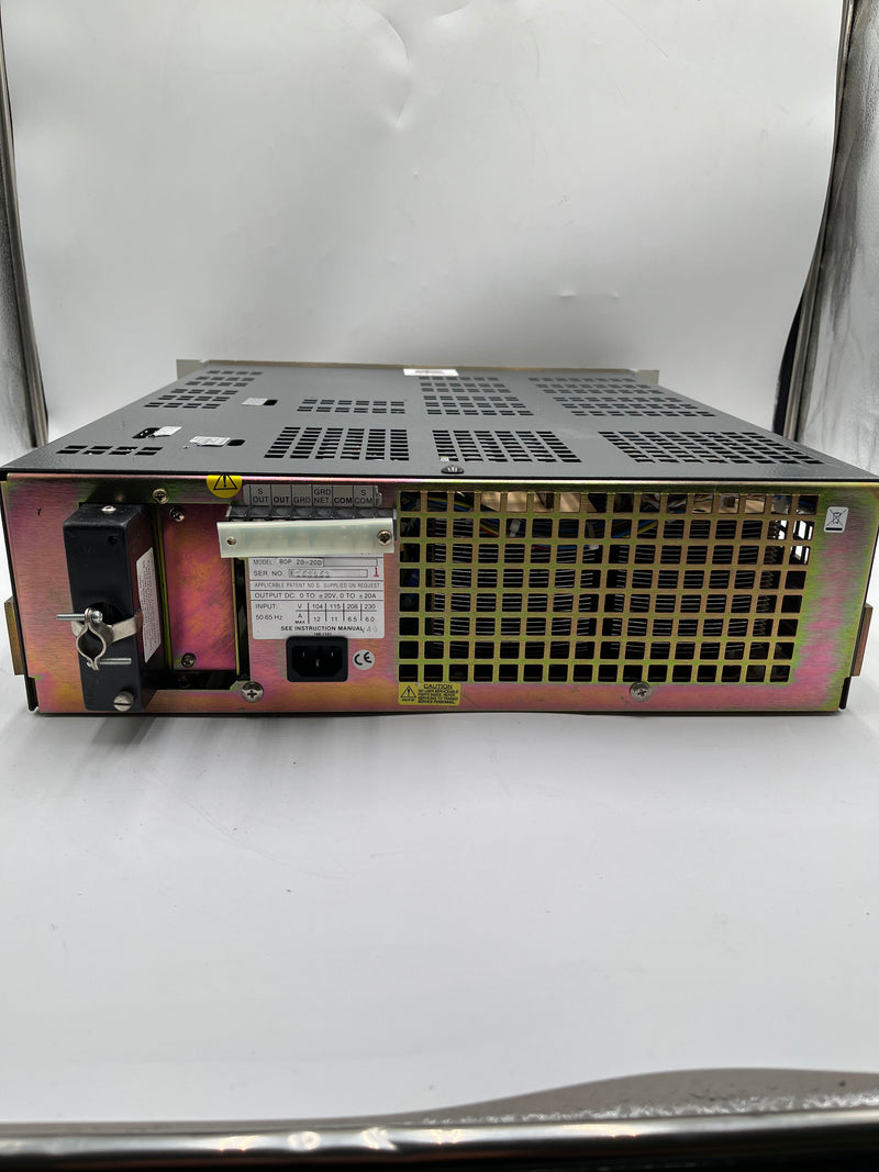 Kepco 20 20 D Bipolar Operational Power Supply / Amplifier