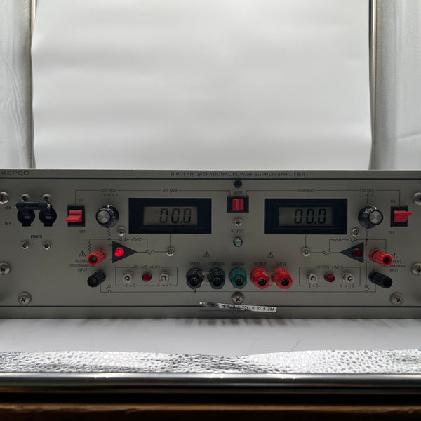 Kepco BOP 20 20 D Bipolar Operational Power Supply / Amplifier