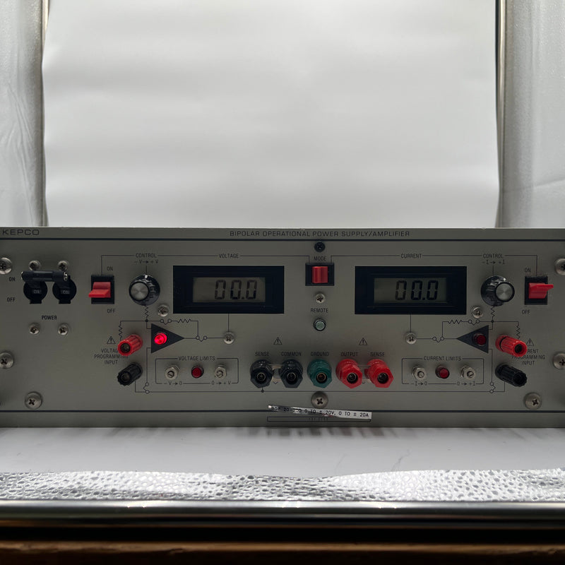 Kepco BOP 20 20 D Bipolar Operational Power Supply / Amplifier