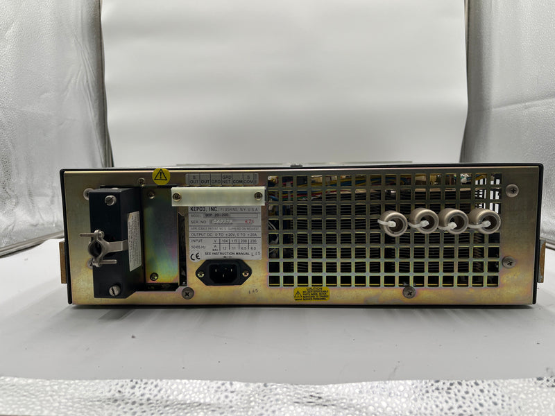 Kepco BOP 20 20 D Bipolar Operational Power Supply / Amplifier
