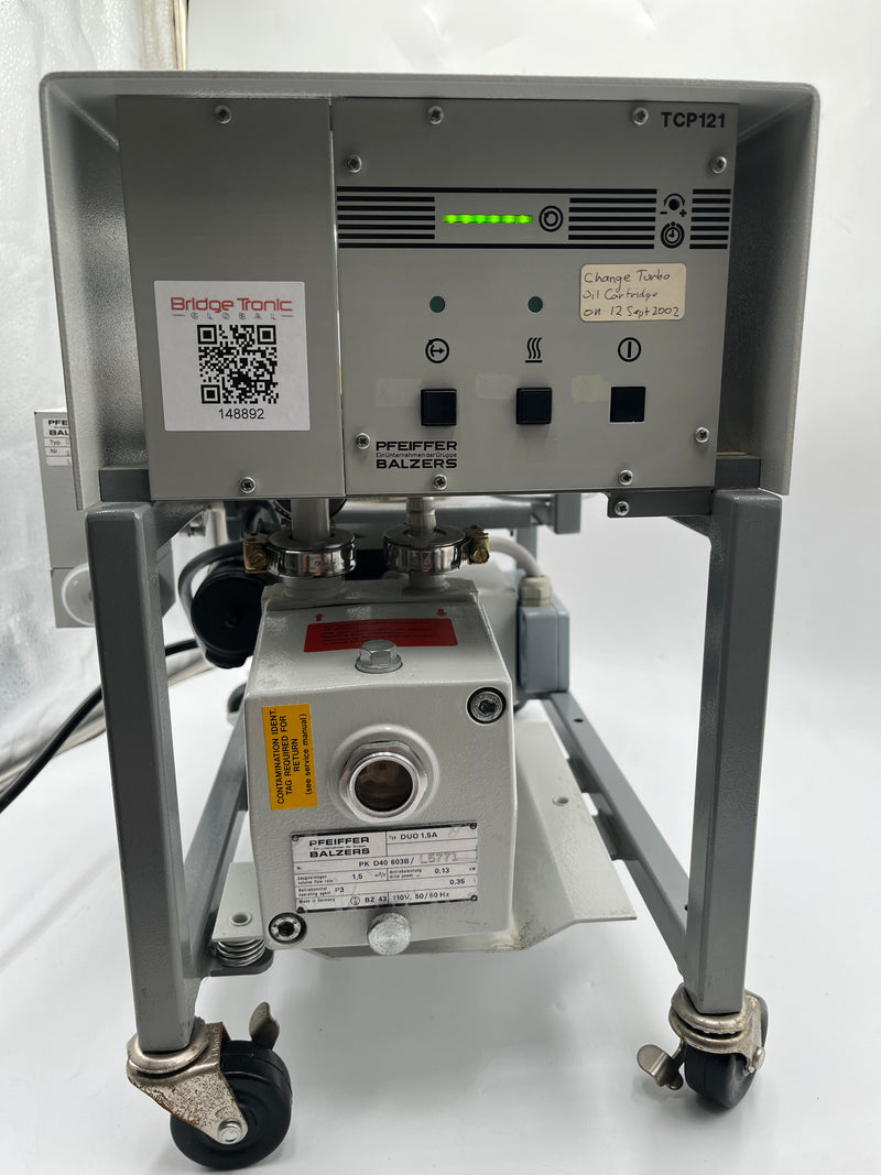Balzers Pfeiffer TPH 060 Vacuum Pump Assembly