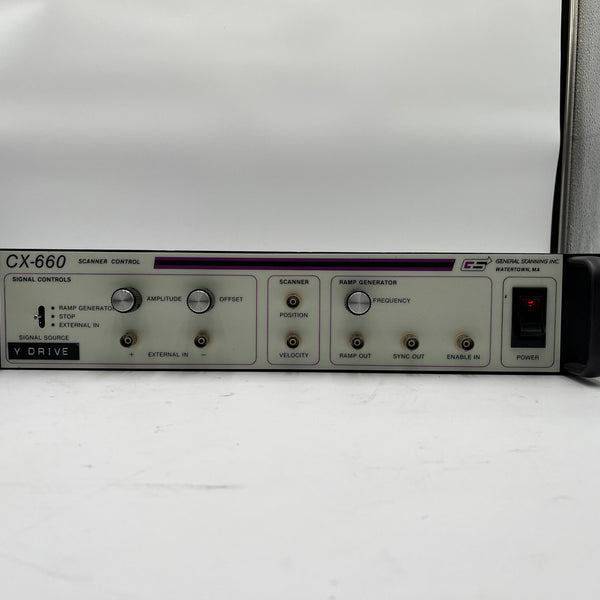 General Scanning CX 660 Scanner Control